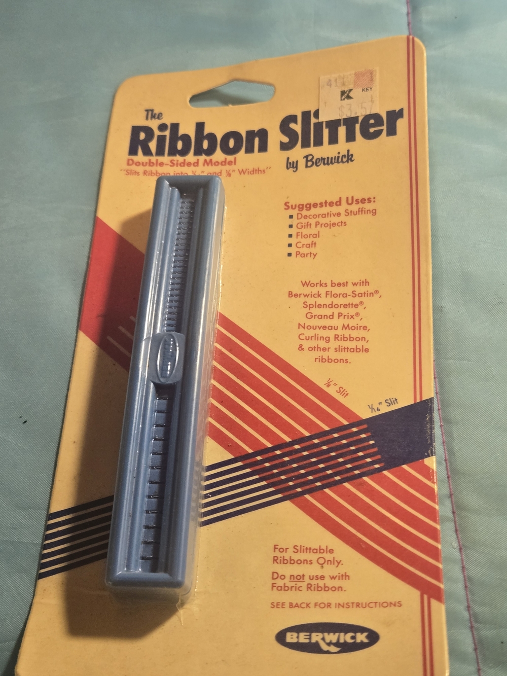 Vintage Ribbon Splitter By Berwick Presents Fancy Presentation
